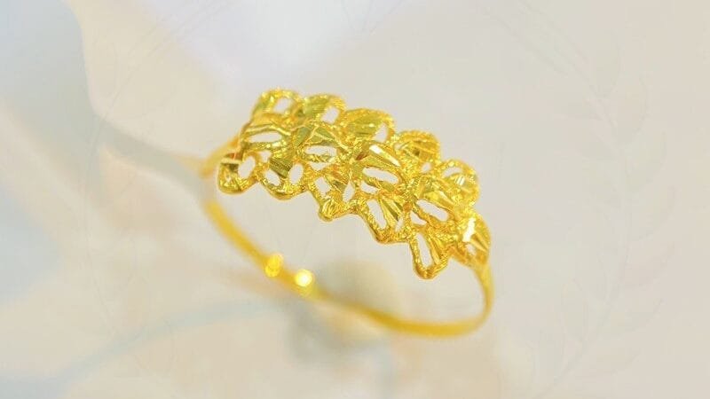 Cincin emas baby ketum 916